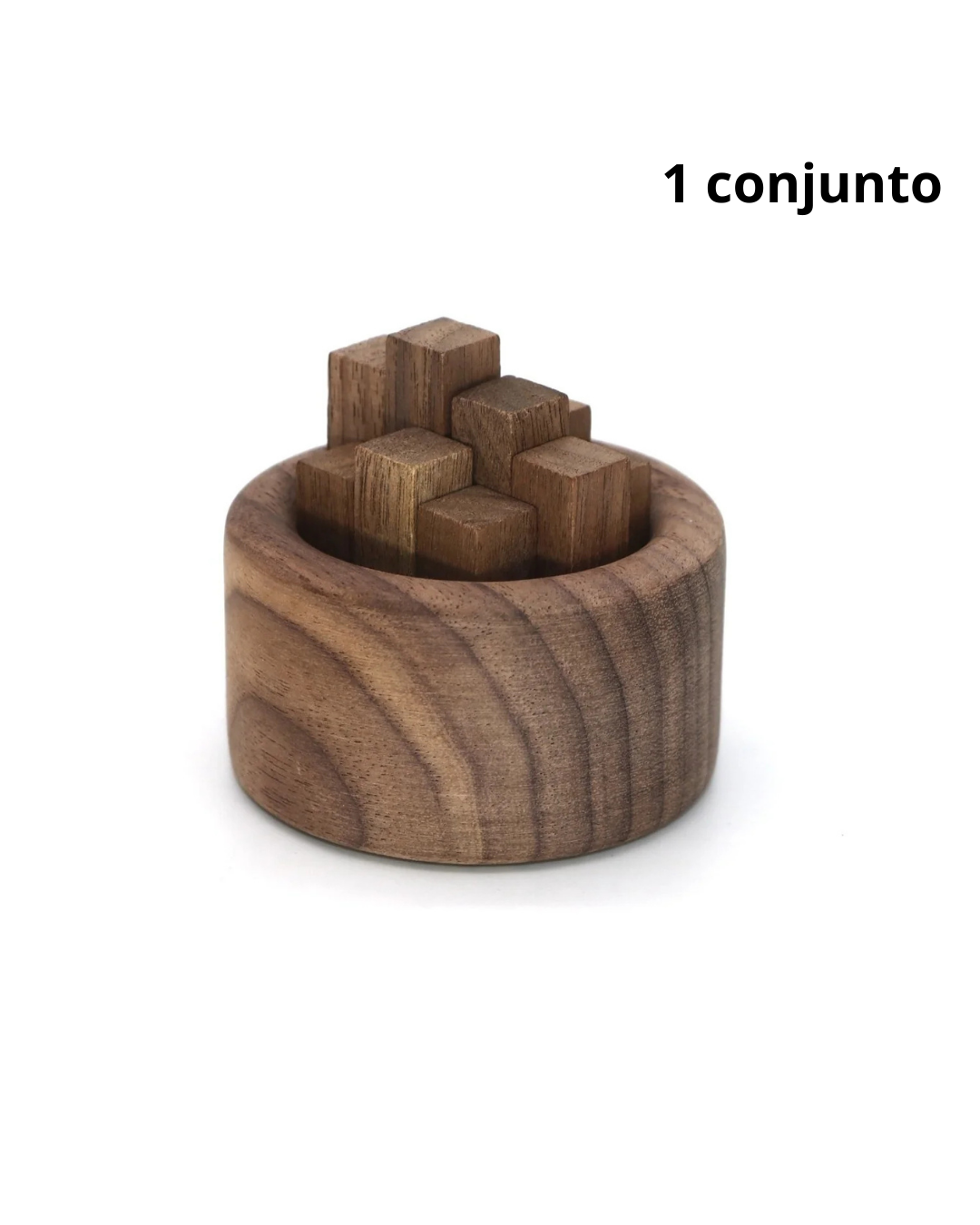 Conjunto de Difusores de Óleo Essencial em Madeira Noz Aromaterapia e Decoração | Home Gaju