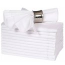 Conjunto de Guardanapos de pano no fundo branco