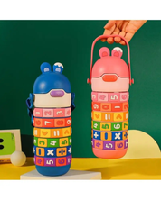 Copo Térmico Infantil com Canudo em Aço Inox | Home Gaju