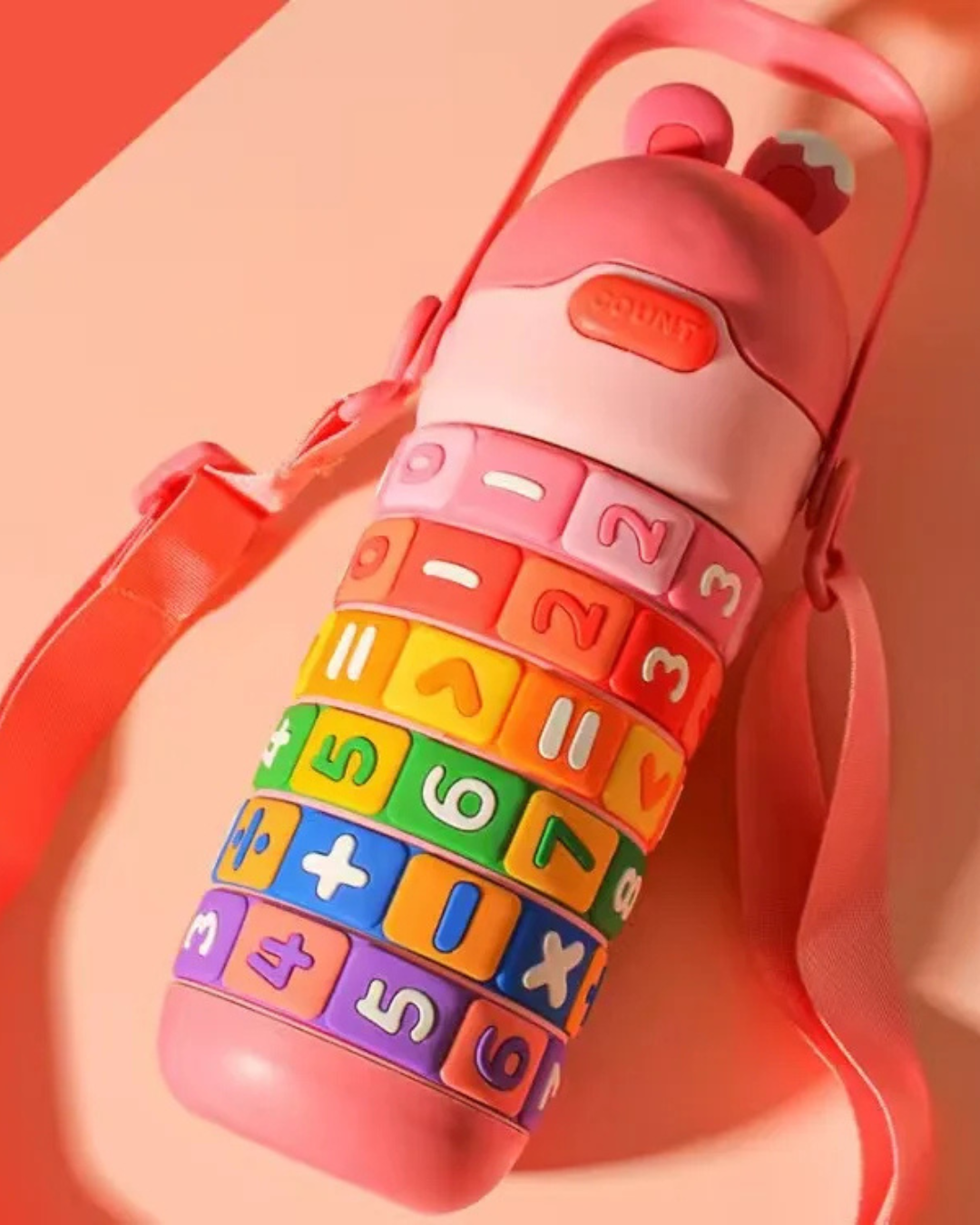 Copo Térmico Infantil com Canudo em Aço Inox | Home Gaju