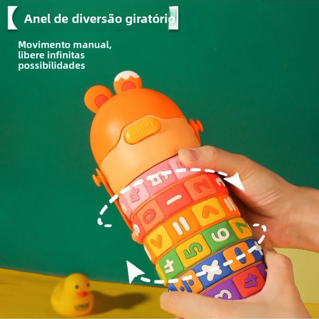 Copo Térmico Infantil com Canudo em Aço Inox | Home Gaju