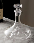 Decantador de Vinho sob mesa