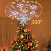 Explicação da Decoração natalina de Topo de Árvore de Natal 