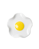 Descanso de Colher de Cerâmica em Formato de Ovo Frito | Home Gaju