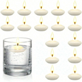 Discos de Velas Flutuantes Brancas - 6/10/16 Pcs para Decoração | Home Gaju