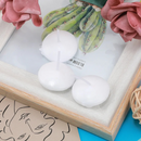 Discos de Velas Flutuantes Brancas - 6/10/16 Pcs para Decoração | Home Gaju