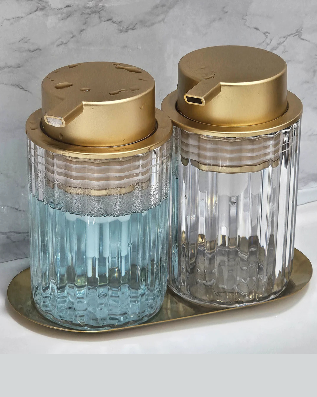 Dispensador de Espuma para Sabonete Transparente e Moderno | Home Gaju