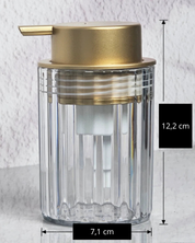 Dispensador de Espuma para Sabonete Transparente e Moderno | Home Gaju