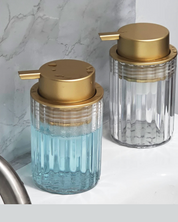 Dispensador de Espuma para Sabonete Transparente e Moderno | Home Gaju