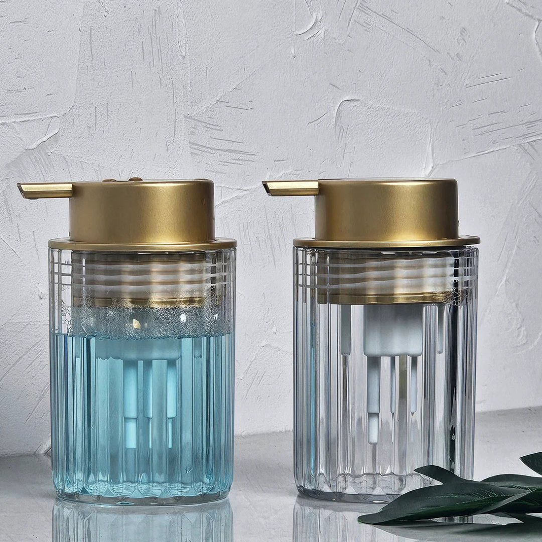 Dispensador de Espuma para Sabonete Transparente e Moderno | Home Gaju