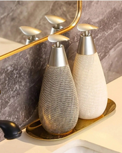 Dispenser de Sabonete em Cerâmica Estilo Retrô com Bomba Para Cozinha e Banheiro | Home Gaju