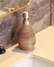 Dispenser de Sabonete em Cerâmica Estilo Retrô com Bomba Para Cozinha e Banheiro | Home Gaju
