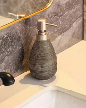 Dispenser de Sabonete em Cerâmica Estilo Retrô com Bomba Para Cozinha e Banheiro | Home Gaju