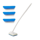 Escova de Limpeza Multifuncional para Banheiro com Cabo Longo Removível - Ideal para Azulejos e Banheiras | Home Gaju