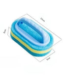 Escova de Limpeza com Alça e Cabeça de Esponja Para Cozinha e Banheiro | Home Gaju