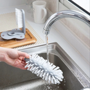 Escova de Limpeza de Garrafas com Base de Sucção – Ideal para Copos e Garrafas de Água | Home Gaju