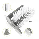 Escova de Limpeza de Garrafas com Base de Sucção – Ideal para Copos e Garrafas de Água | Home Gaju