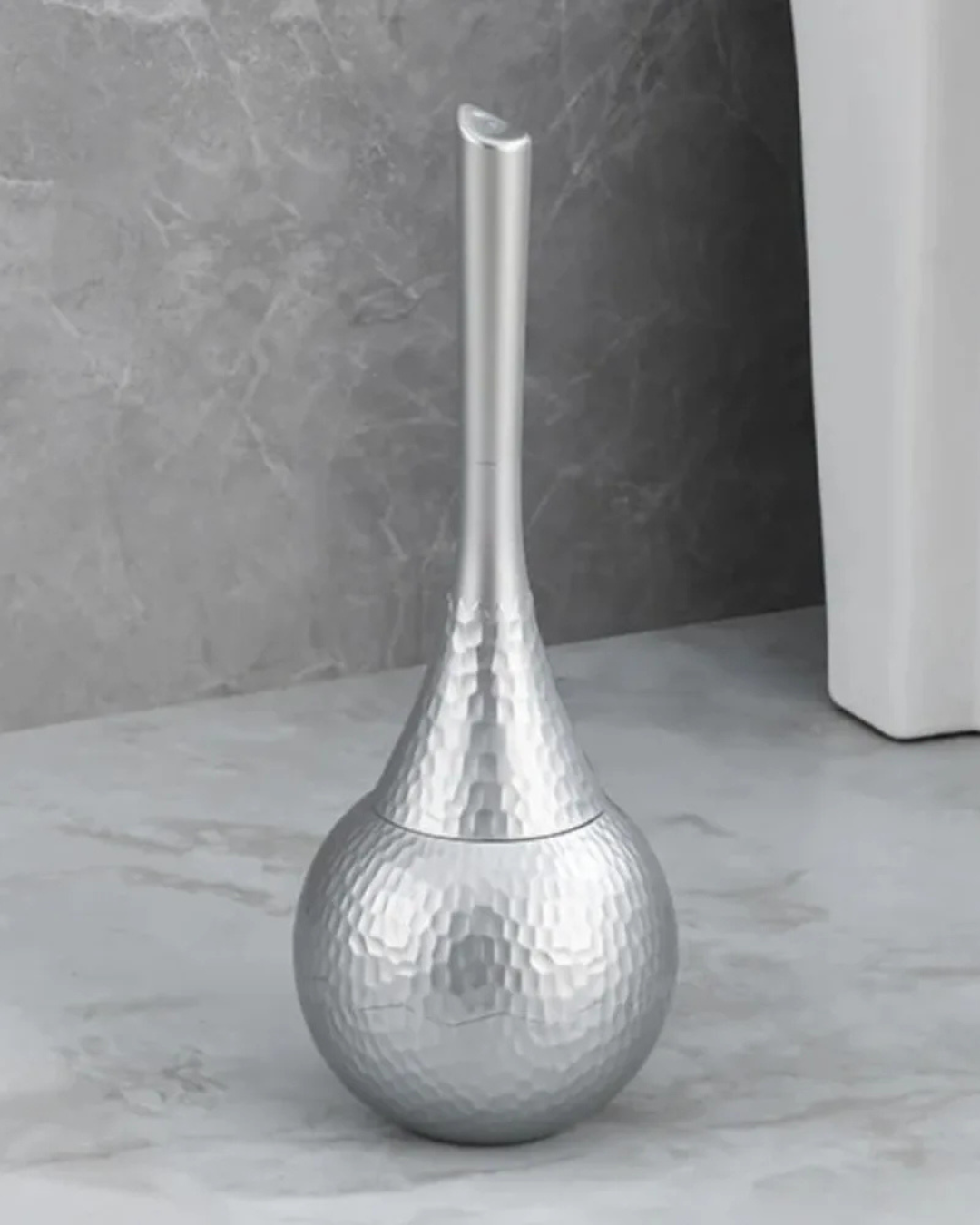 Escova de Vaso Sanitário com Suporte Dourado ou Prata | Home Gaju