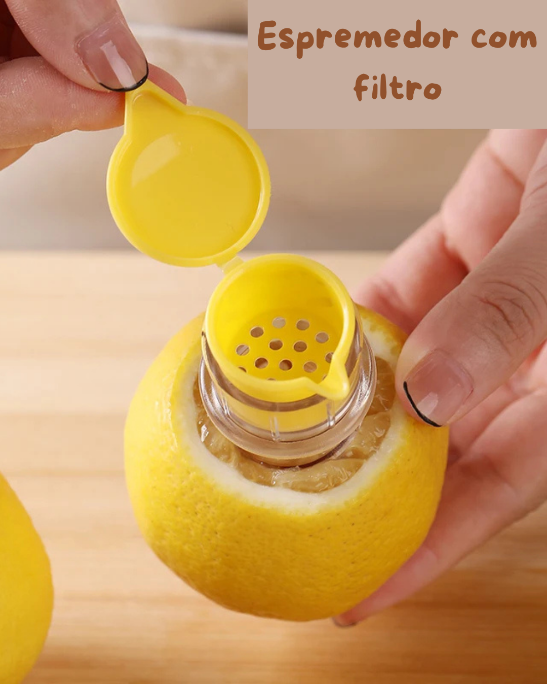 Espremedor Manual de Frutas Cítricas Portátil | Home Gaju