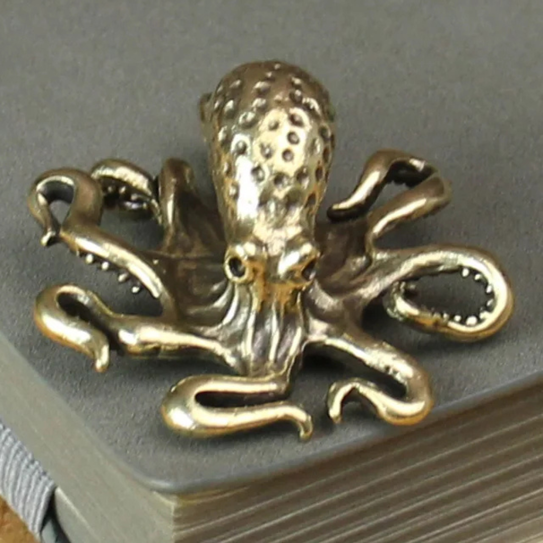 Estatueta de Polvo em Latão Vintage Miniatura Decorativa Retrô para Casa | Home Gaju