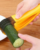 Fatiador de Banana e Frutas Cortador de Cozinha Prático e Ecológico | Home Gaju