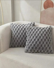 Fronha 3D de Pelúcia Macia com Padrão Abacaxi 45x45cm, Para Sofá, Sala ou Quarto | Home Gaju