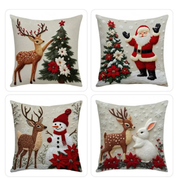 Fronha Decorativa de Natal 4 modelos