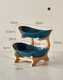 Fruteira com 2 ou 3 Camadas Estrutura em Bambu para Mesa Organizada | Home Gaju Loja Online de Organizadores de Cozinha