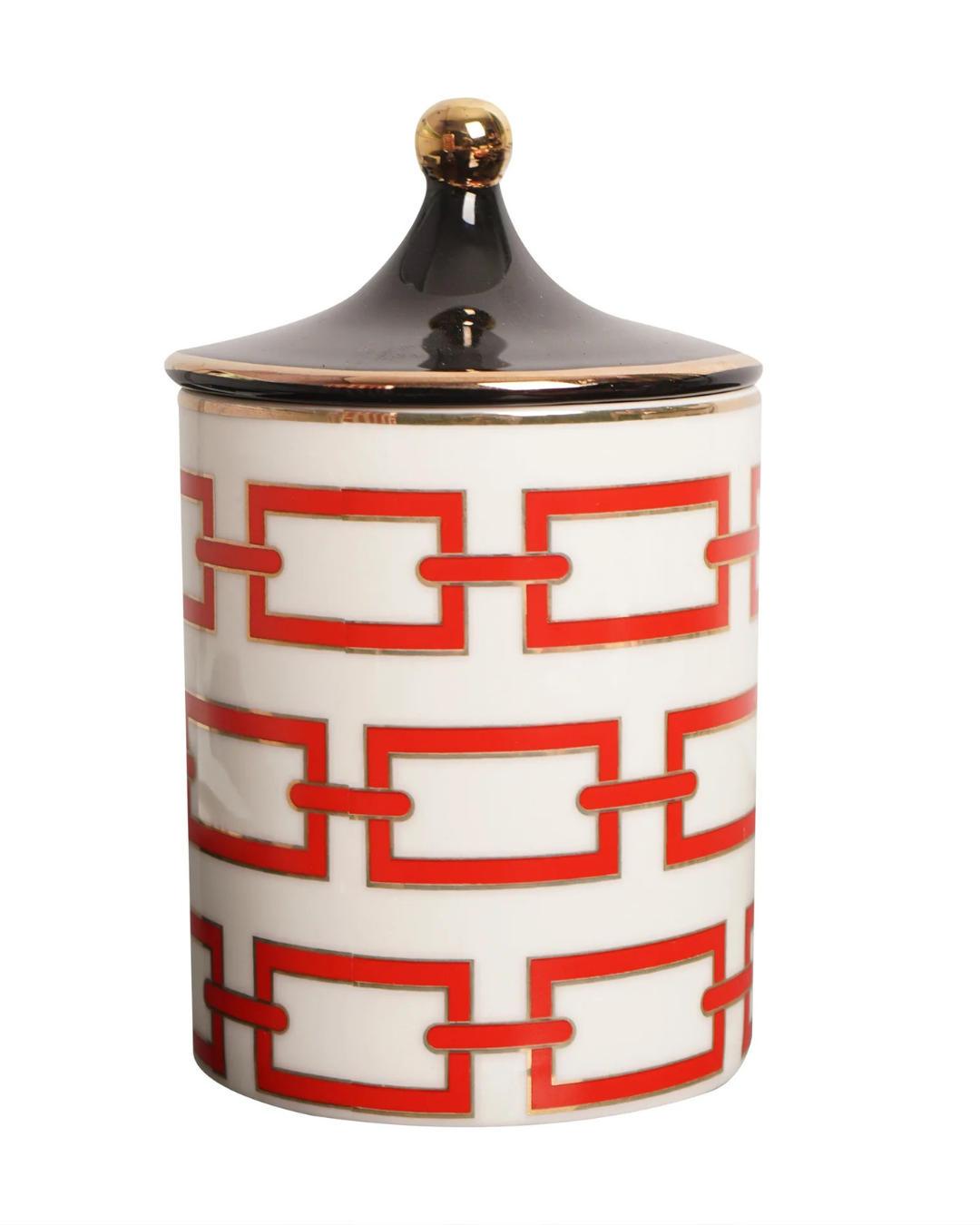 Jarra de Armazenamento em Cerâmica Dourada 350ml Decoração e Organização | Home Gaju
