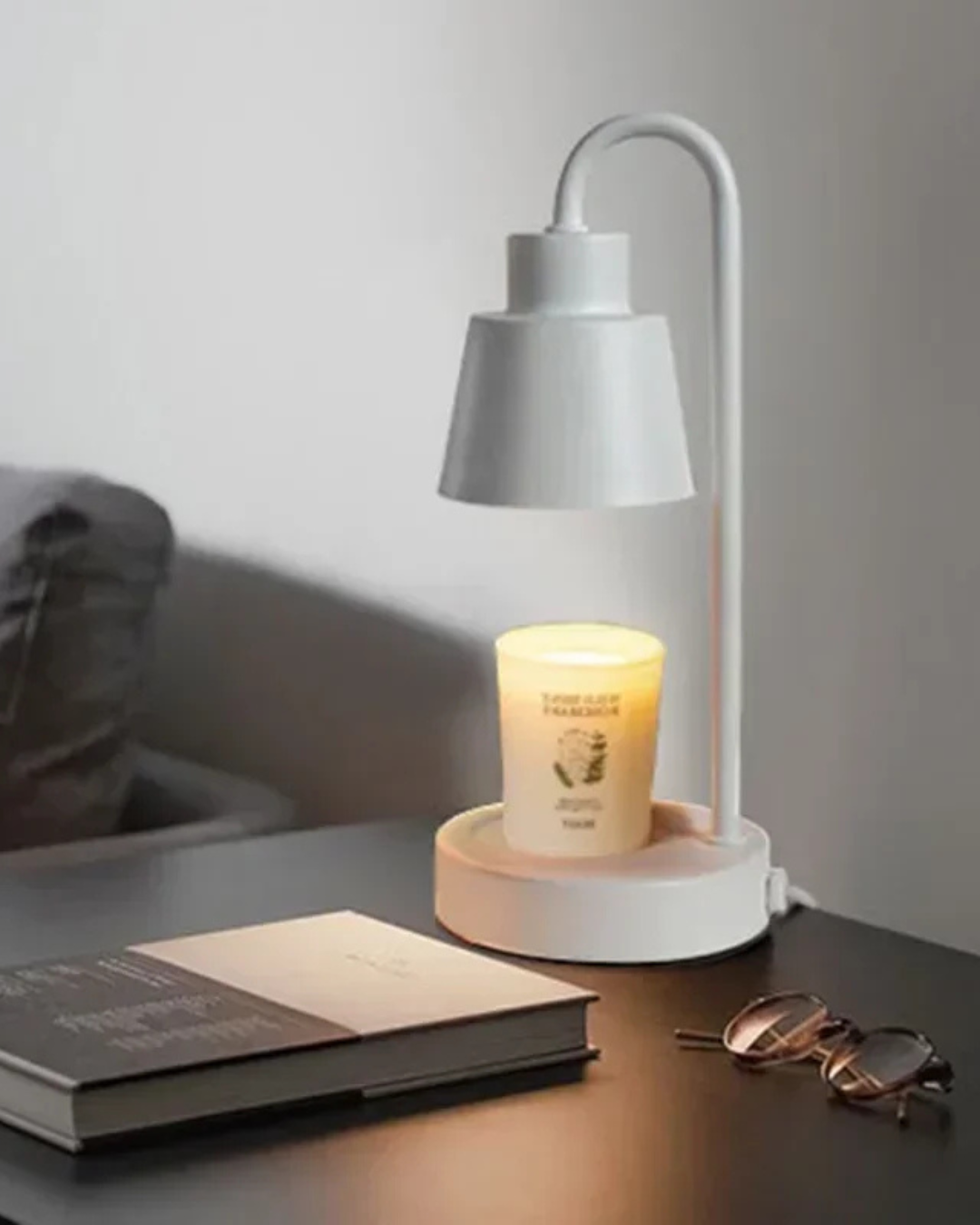 Lâmpada de Aromaterapia Moderna branco