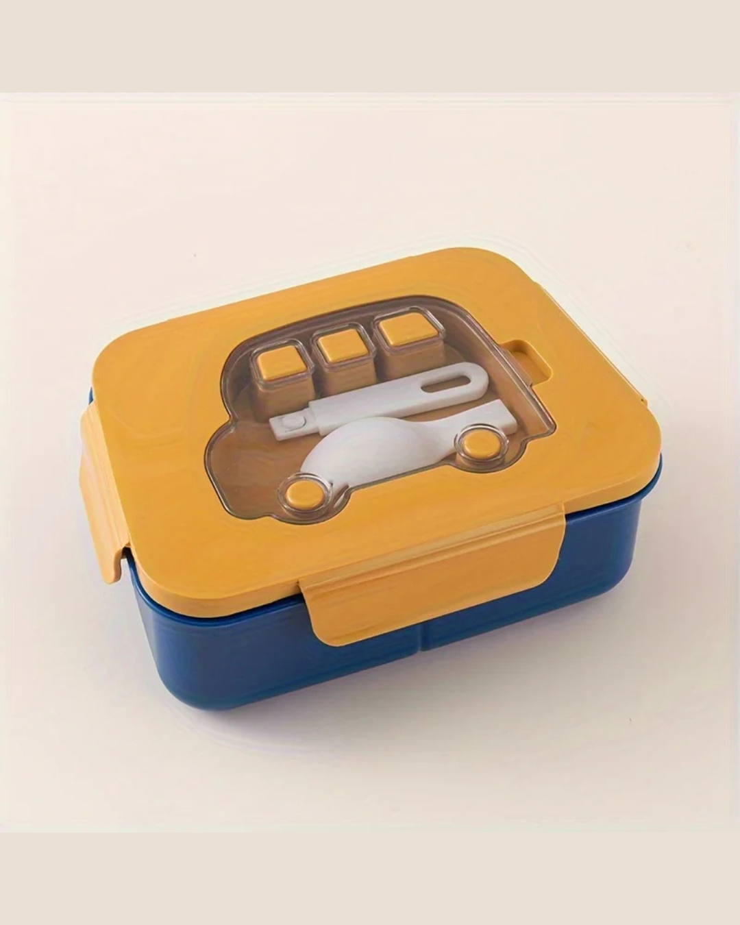 Lancheira Infantil Colorida com Design de Carro