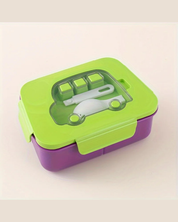 Lancheira Infantil Colorida com Design de Carro