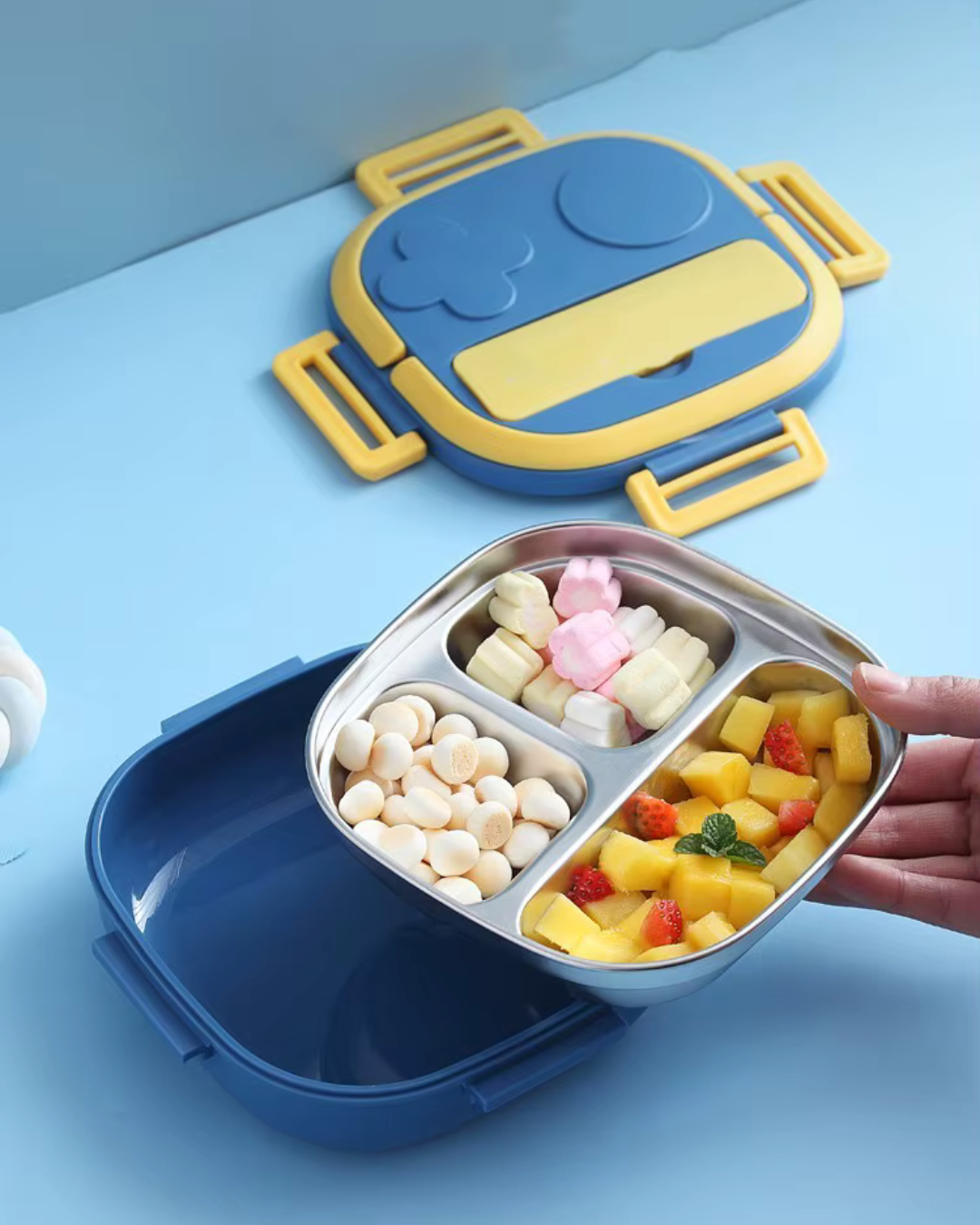 Lancheira Infantil em Aço Inox