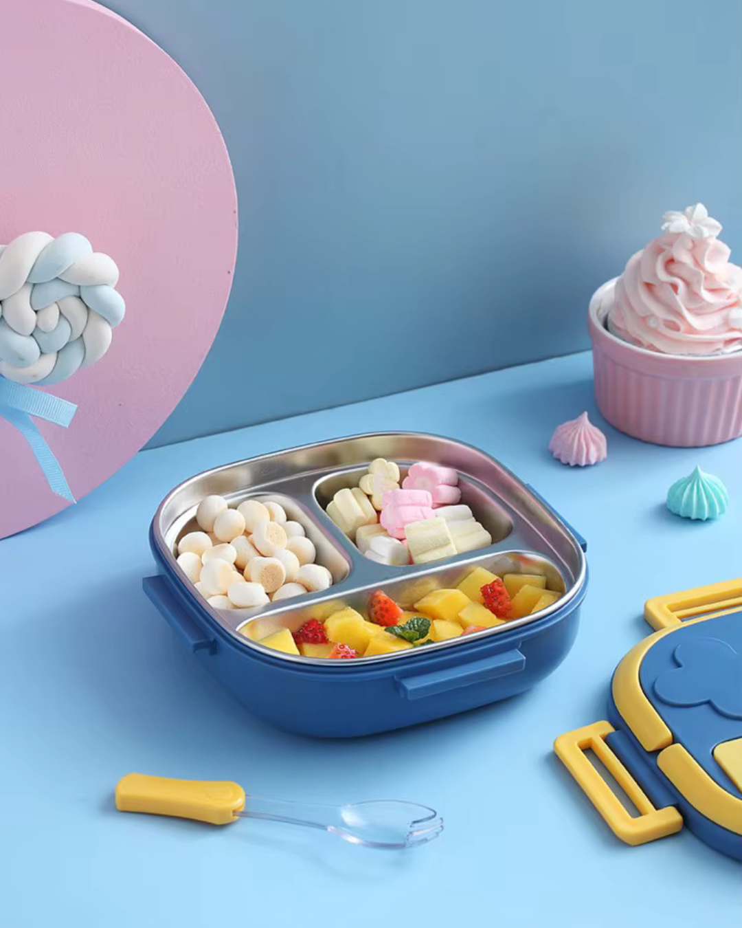 Lancheira Infantil em Aço Inox