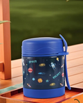 Lancheira Térmica Infantil em Aço Inox com Colher | Home Gaju