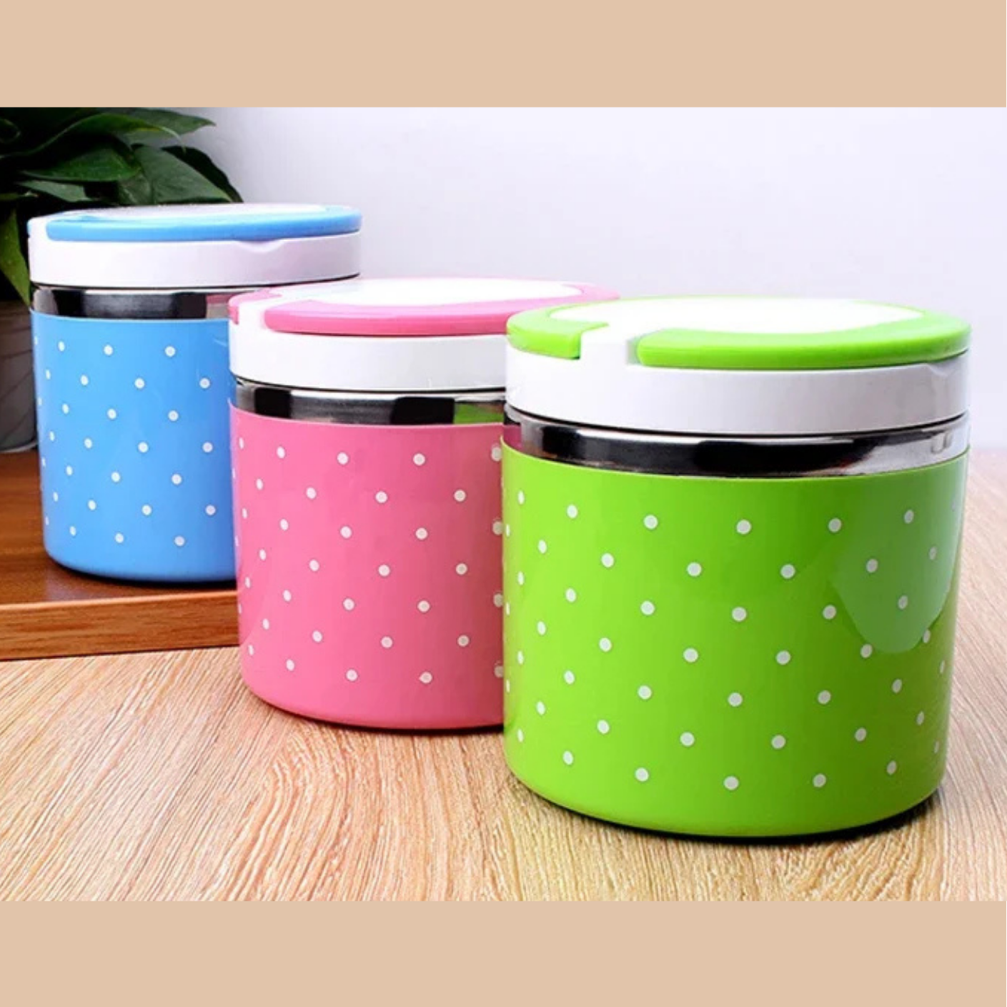 Lancheira Térmica em Aço Inox Portátil com Tampa Vedada | Home Gaju