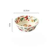 Louças de Cerâmica com Tema Natalino bowl