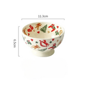 Louças de Cerâmica com Tema Natalino bowl medio