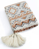 Manta de Tricô Grossa Boho Navajo Macia e Aconchegante | Home Gaju