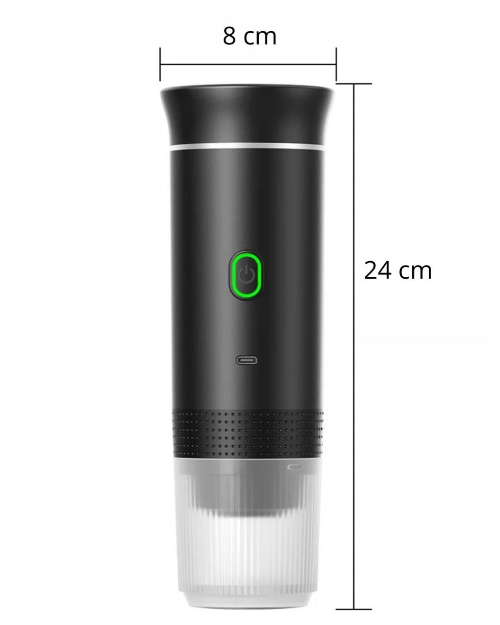 Máquina de Café Expresso Portátil Elétrica 3 em 1, Cápsulas e Pó, Sem Fio, Ideal para Carro, Casa e Viagem | Home Gaju