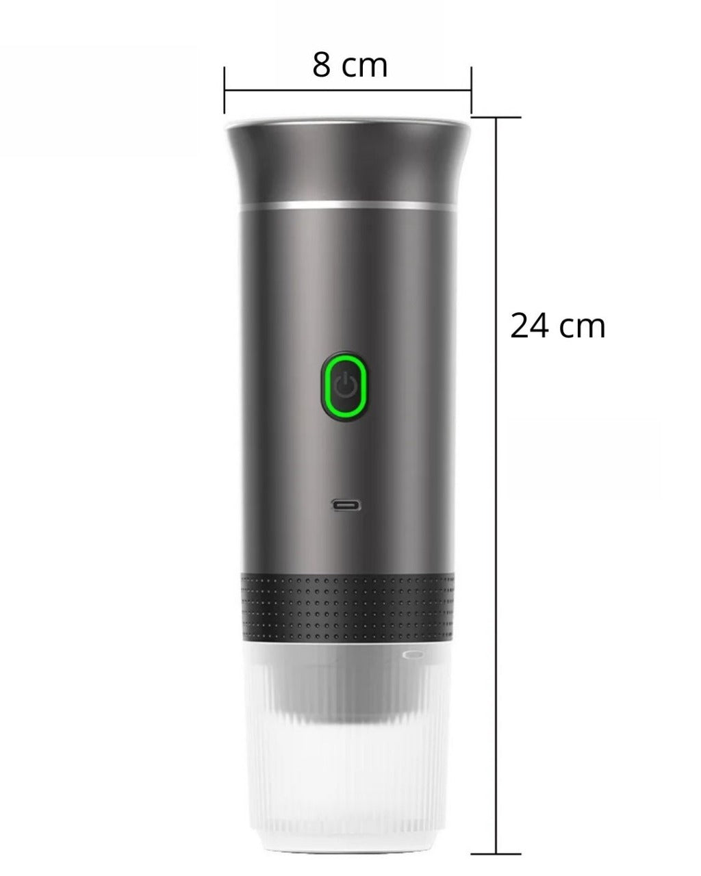 Máquina de Café Expresso Portátil Elétrica 3 em 1, Cápsulas e Pó, Sem Fio, Ideal para Carro, Casa e Viagem | Home Gaju