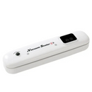 máquina de vácuo no fundo branco