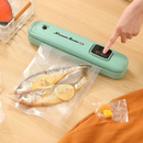 máquina de vácuo verde com peixe