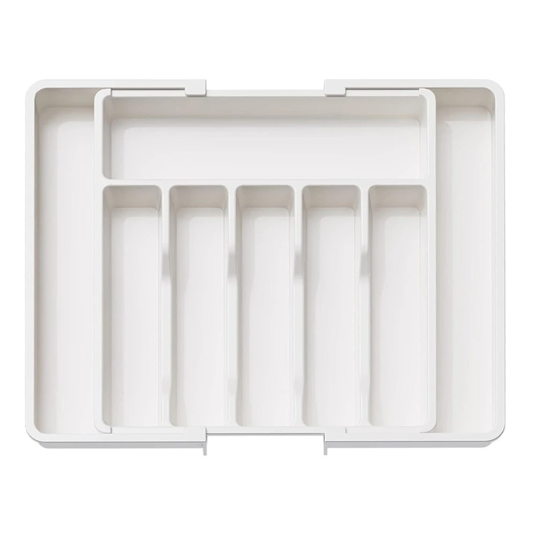 Organizador de Gaveta Expansível para Talheres 8 Compartimentos, Ajustável, Silicone | Home Gaju Loja de Organizadores Home Gaju