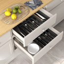 Organizador de Gaveta Expansível para Talheres 8 Compartimentos, Ajustável, Silicone | Home Gaju Loja de Organizadores Home Gaju