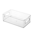 Organizador de Geladeira Empilhável com Alça Caixa de Armazenamento Transparente PET Loja de Organizadores para Casa Home Gaju