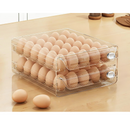 Porta-Ovos Organizador de Geladeira Transparente – Caixa de Armazenamento Transparente | Home Gaju
