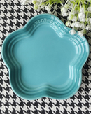 Prato Pequeno de Cerâmica Flor de Ameixa 14cm Estilo Francês para Sobremesas e Molhos | Home Gaju