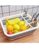 Rack Dobrável de Secagem para Louça em Silicone  Portátil e Prático | Home Gaju