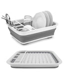 Rack Dobrável de Secagem para Louça em Silicone  Portátil e Prático | Home Gaju